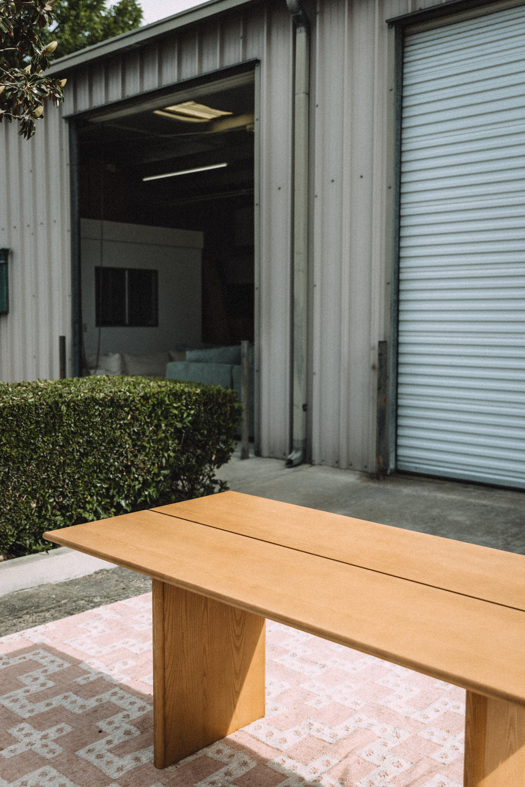 Burrow Gallery Dining Table in Oak