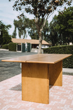 Burrow Gallery Dining Table in Oak