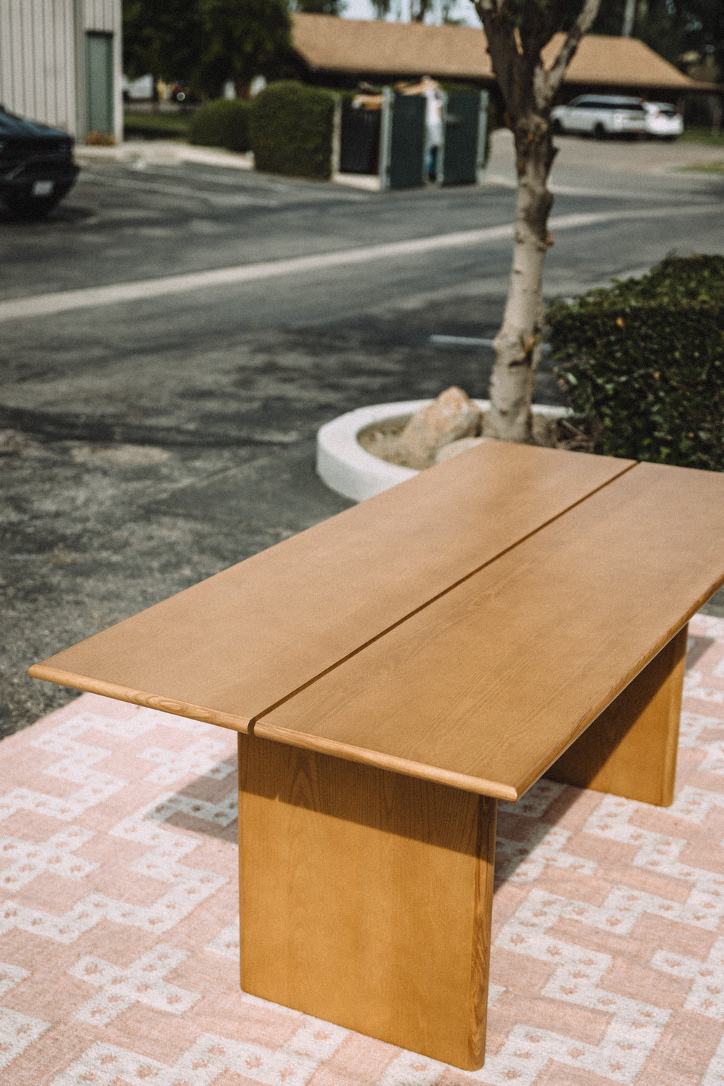 Burrow Gallery Dining Table in Oak