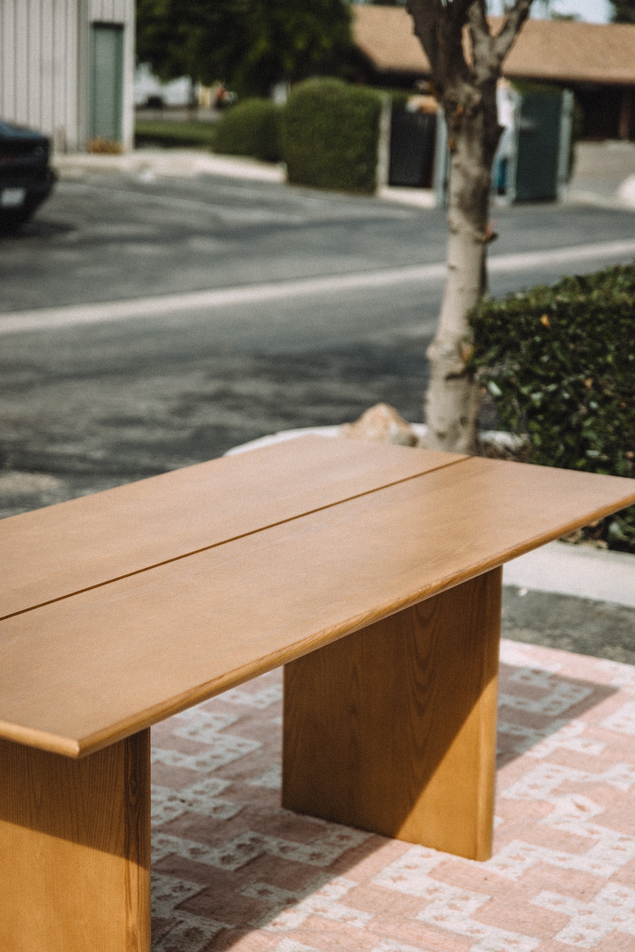 Burrow Gallery Dining Table in Oak