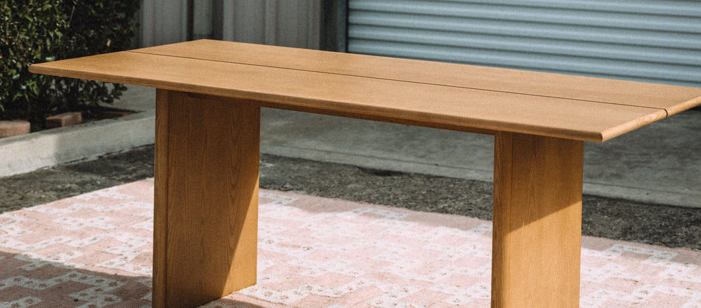 Burrow Gallery Dining Table in Oak