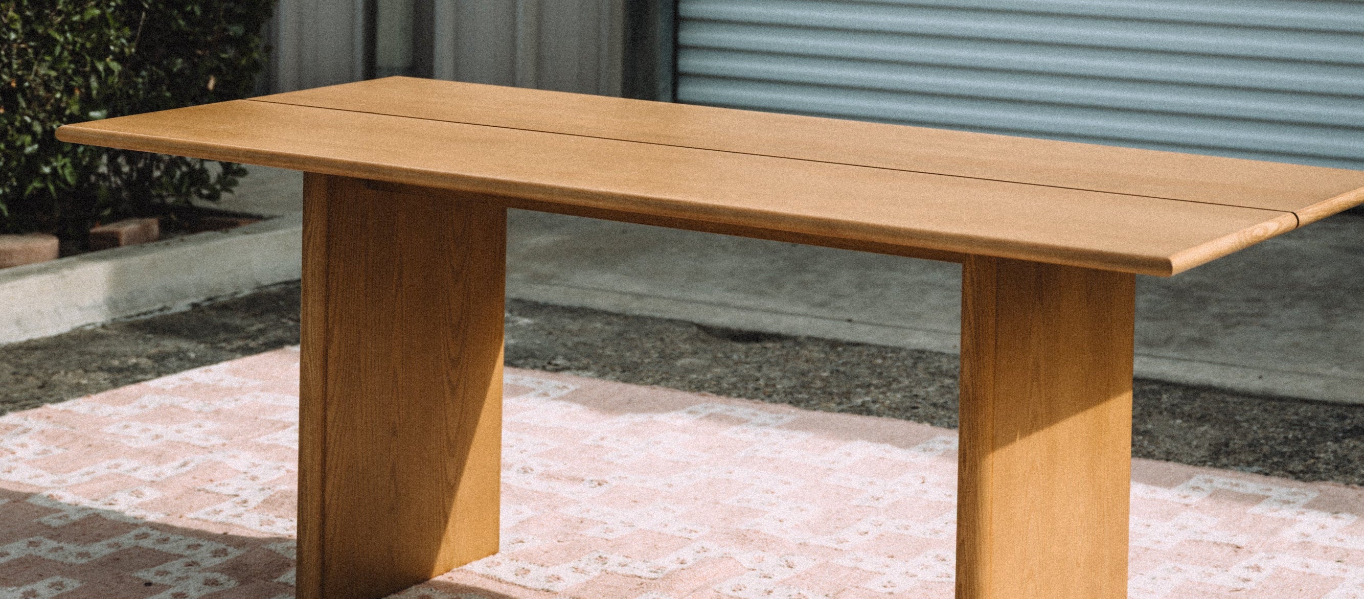 Burrow Gallery Dining Table in Oak