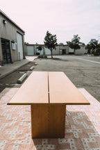 Burrow Gallery Dining Table in Oak