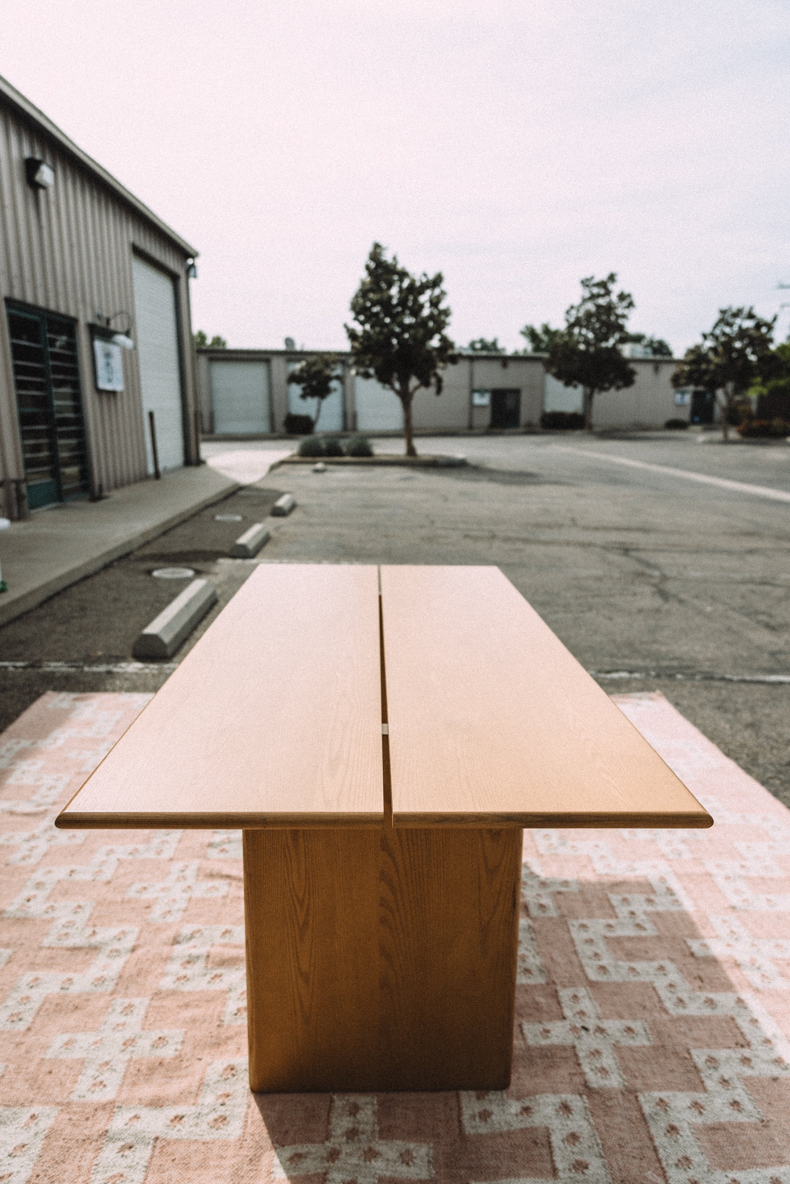 Burrow Gallery Dining Table in Oak