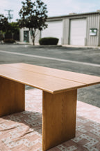 Burrow Gallery Dining Table in Oak