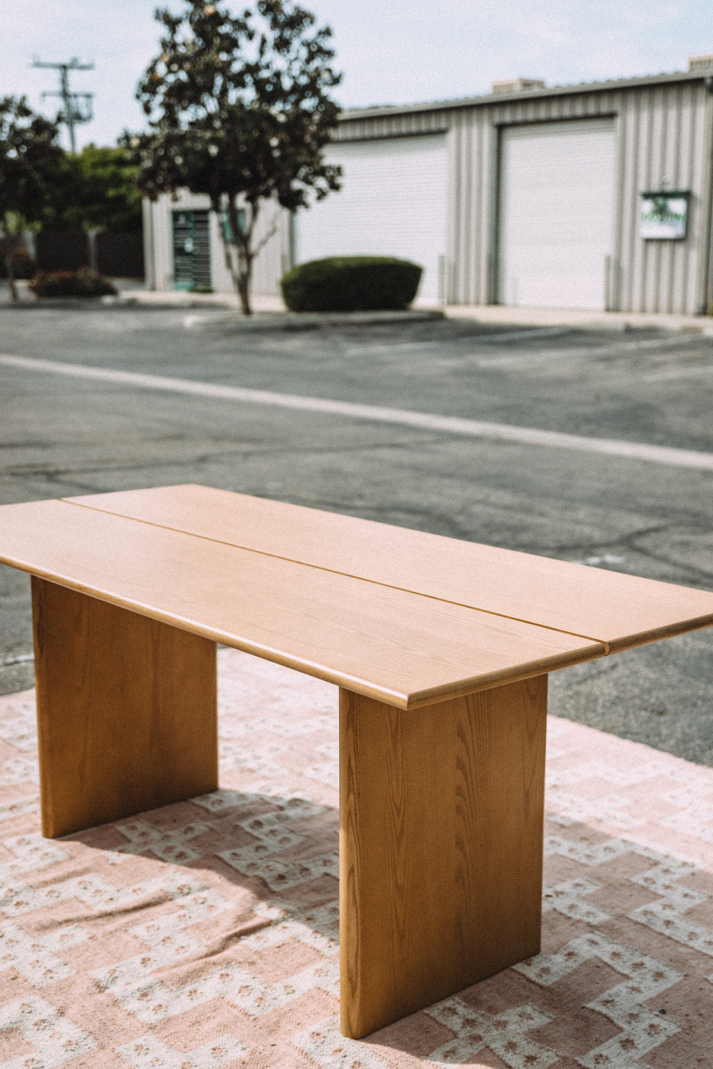 Burrow Gallery Dining Table in Oak