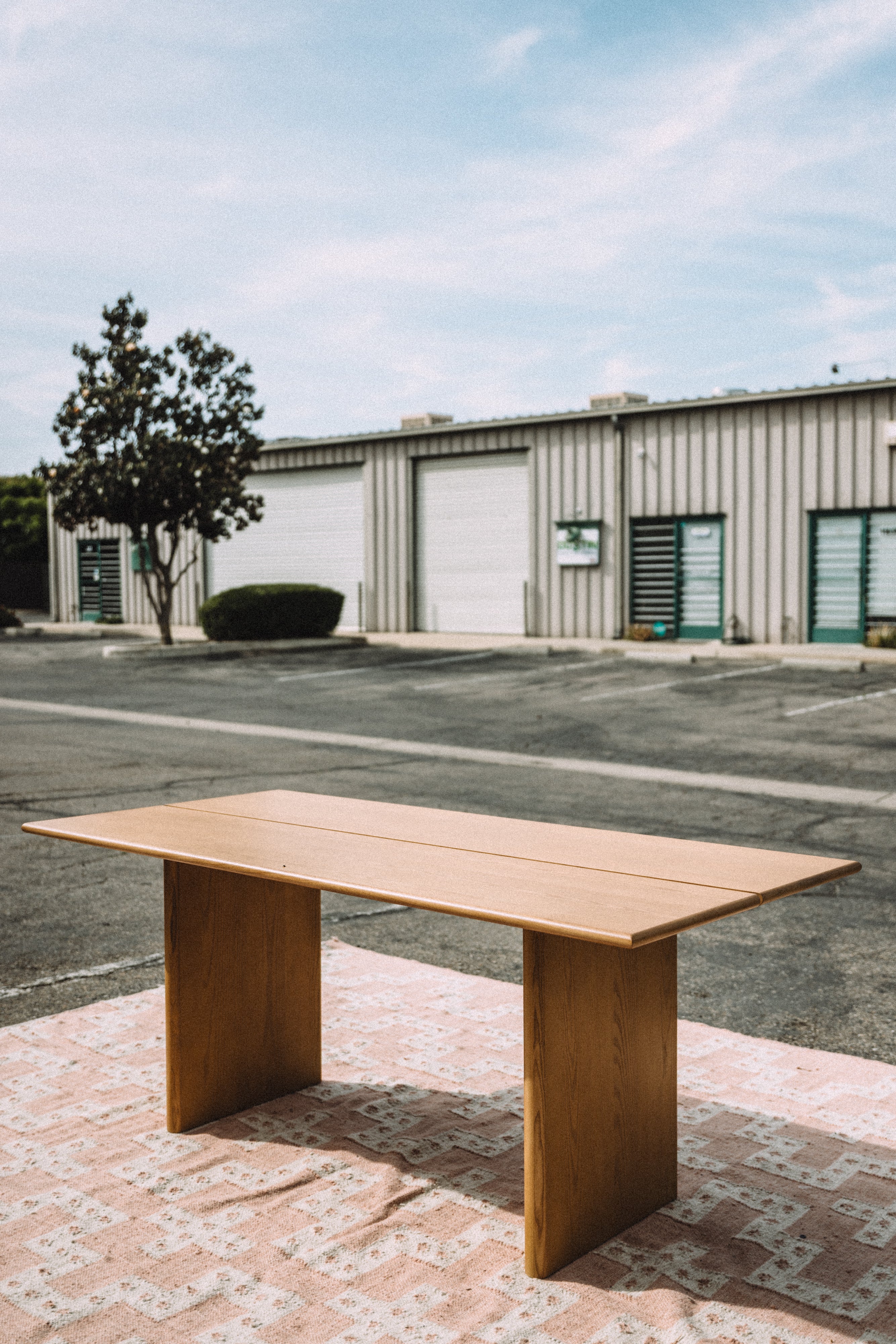Burrow Gallery Dining Table in Oak