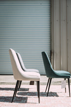 Modus Furniture Winston Dining Chair in Smoked Green & Black (SET OF 2)