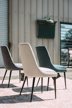 Modus Furniture Winston Dining Chair in Smoked Green & Black (SET OF 2)