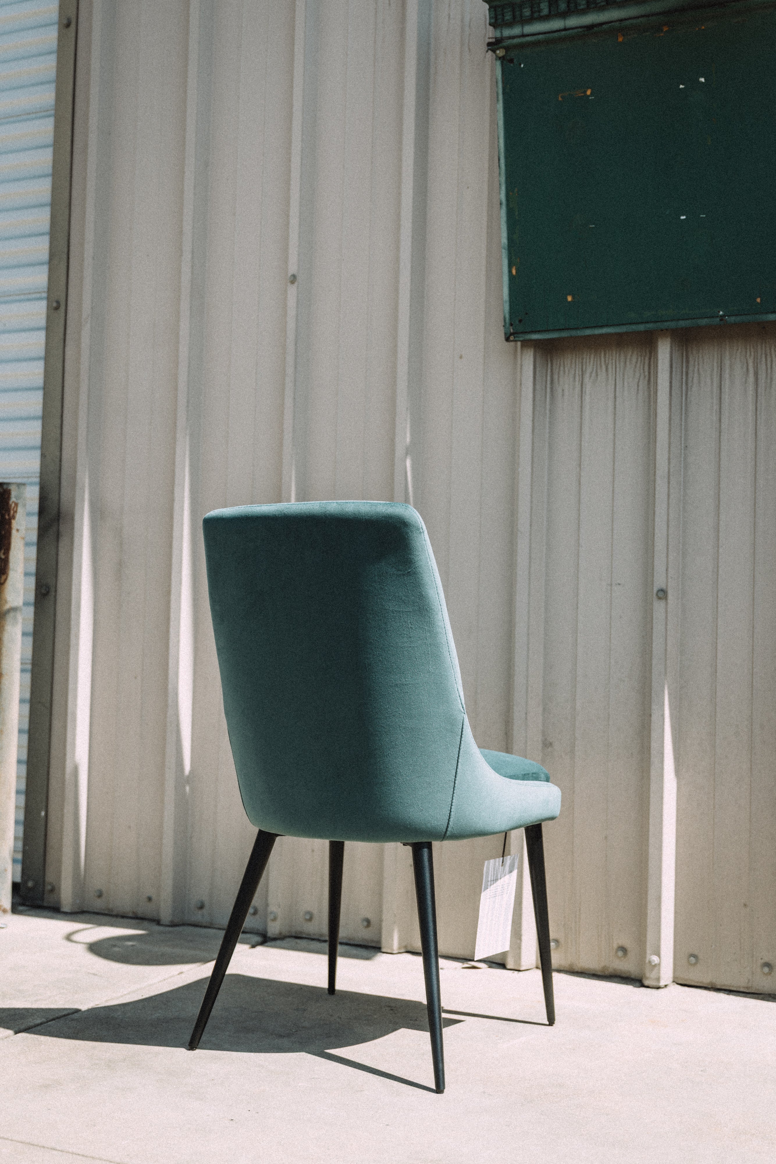 Modus Furniture Winston Dining Chair in Smoked Green & Black (SET OF 2)