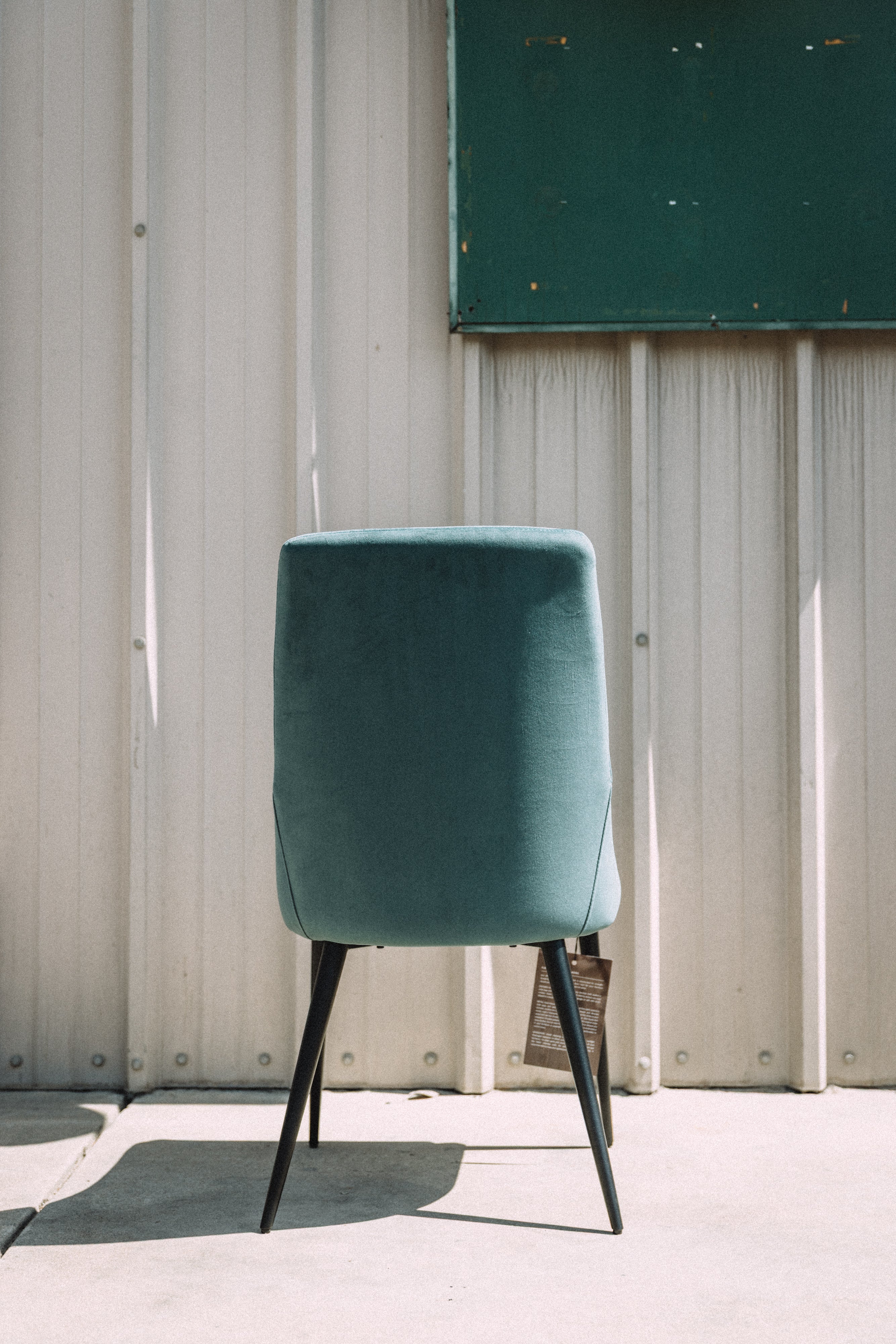 Modus Furniture Winston Dining Chair in Smoked Green & Black (SET OF 2)