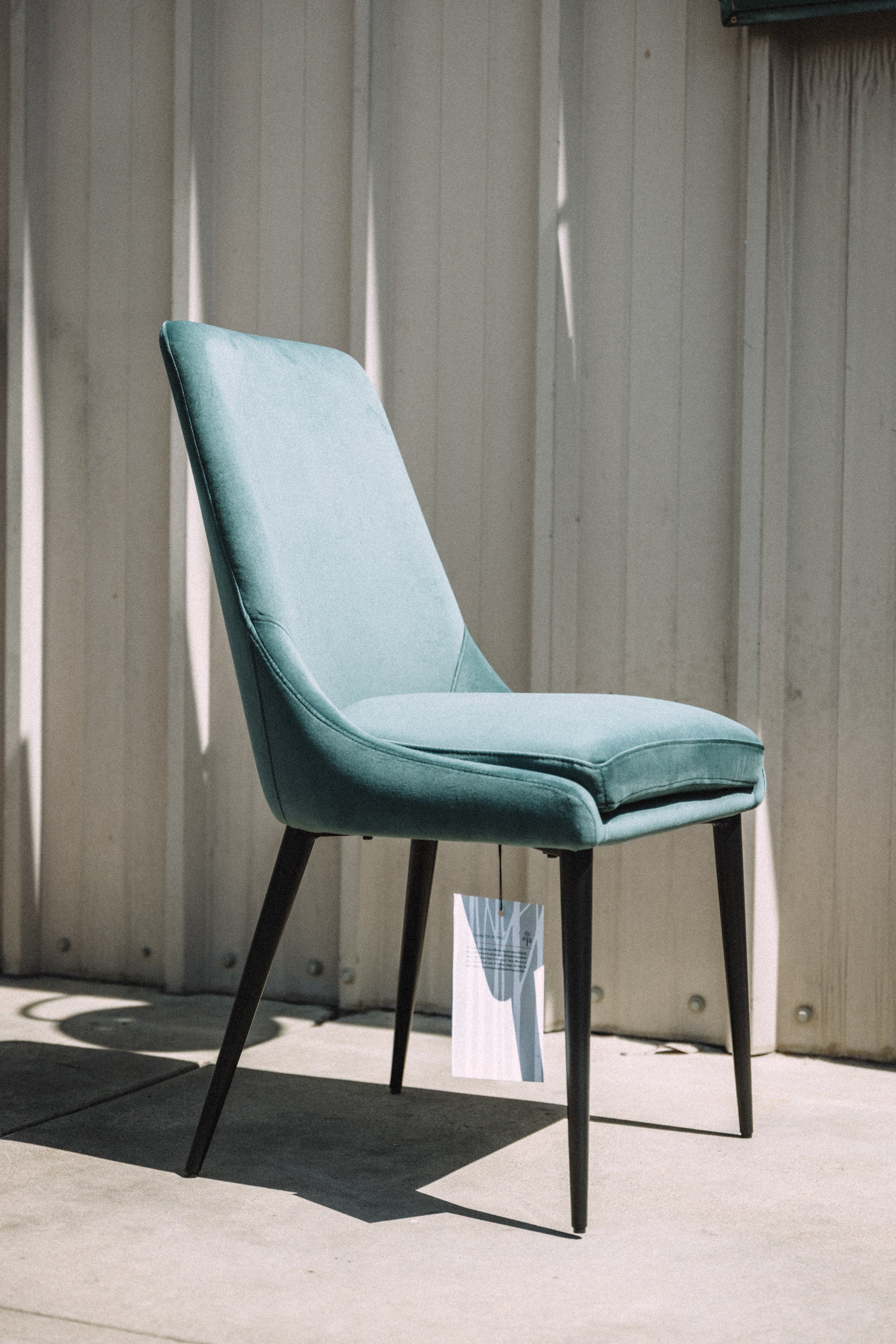 Modus Furniture Winston Dining Chair in Smoked Green & Black (SET OF 2)