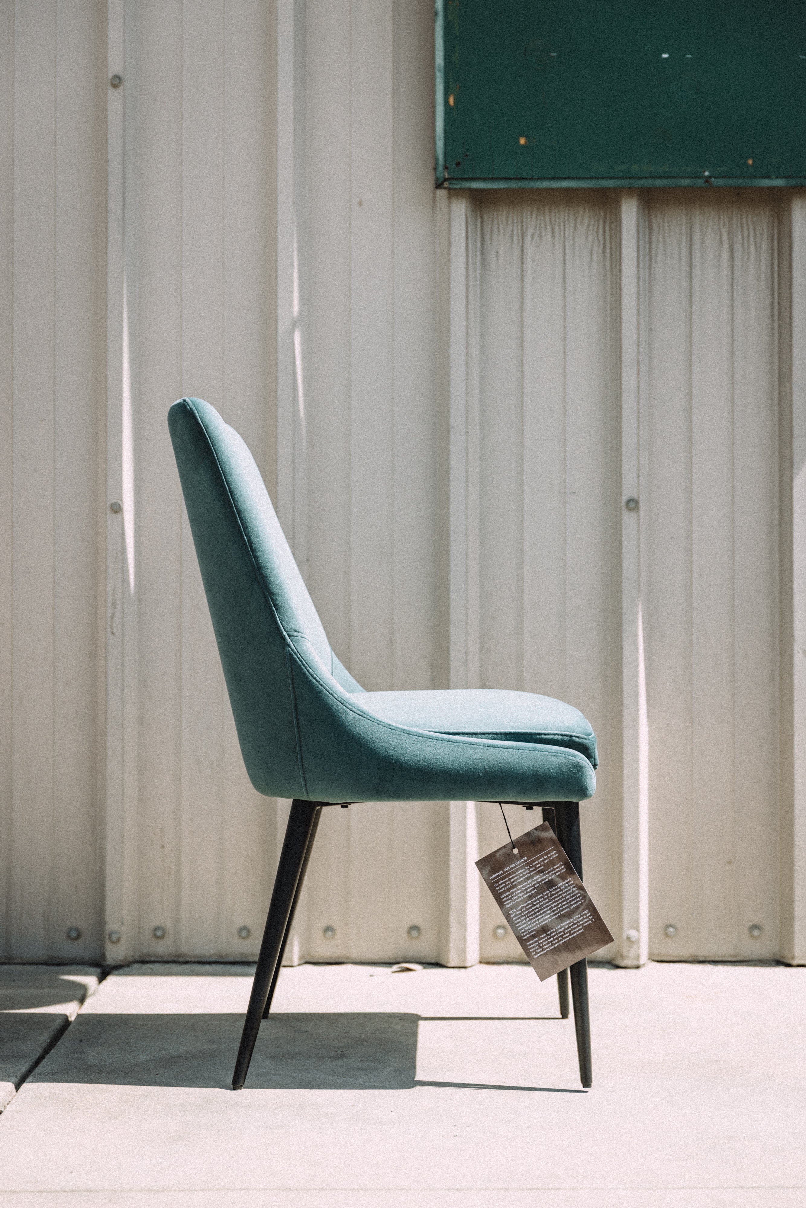 Modus Furniture Winston Dining Chair in Smoked Green & Black (SET OF 2)