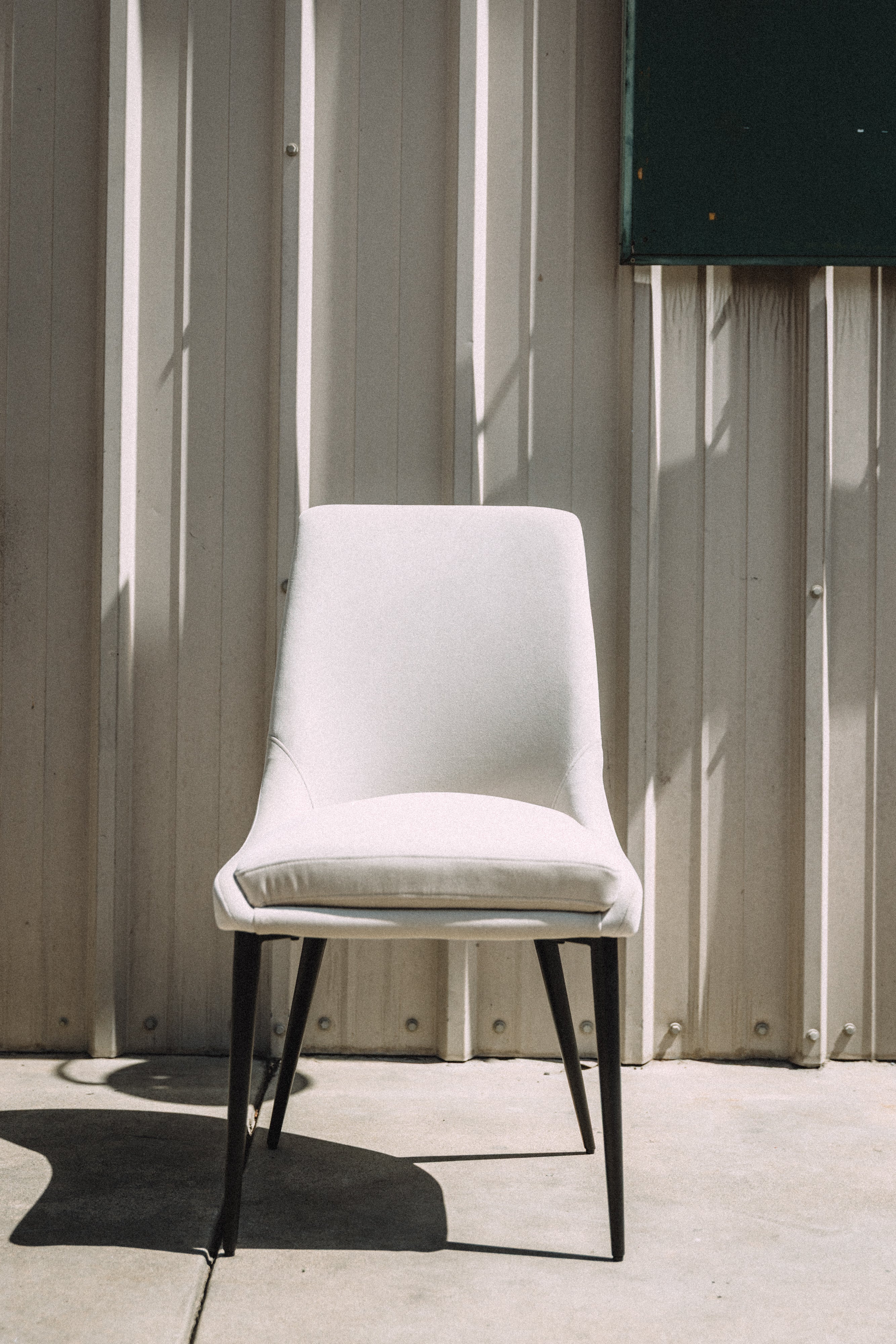Modus Furniture Winston Dining Chair in Cream & Black (SET OF 2)
