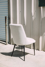 Modus Furniture Winston Dining Chair in Cream & Black (SET OF 2)