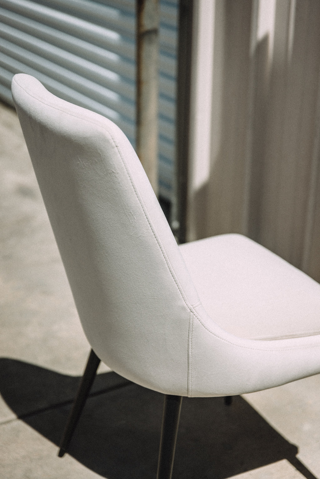 Modus Furniture Winston Dining Chair in Cream & Black (SET OF 2)