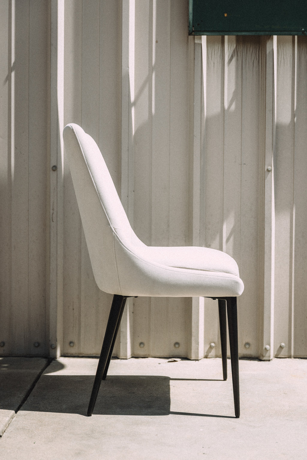 Modus Furniture Winston Dining Chair in Cream & Black (SET OF 2)