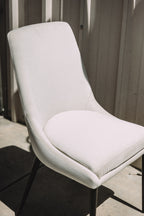 Modus Furniture Winston Dining Chair in Cream & Black (SET OF 2)