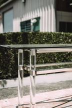 Modus Furniture Marilyn Glass Top Server Console