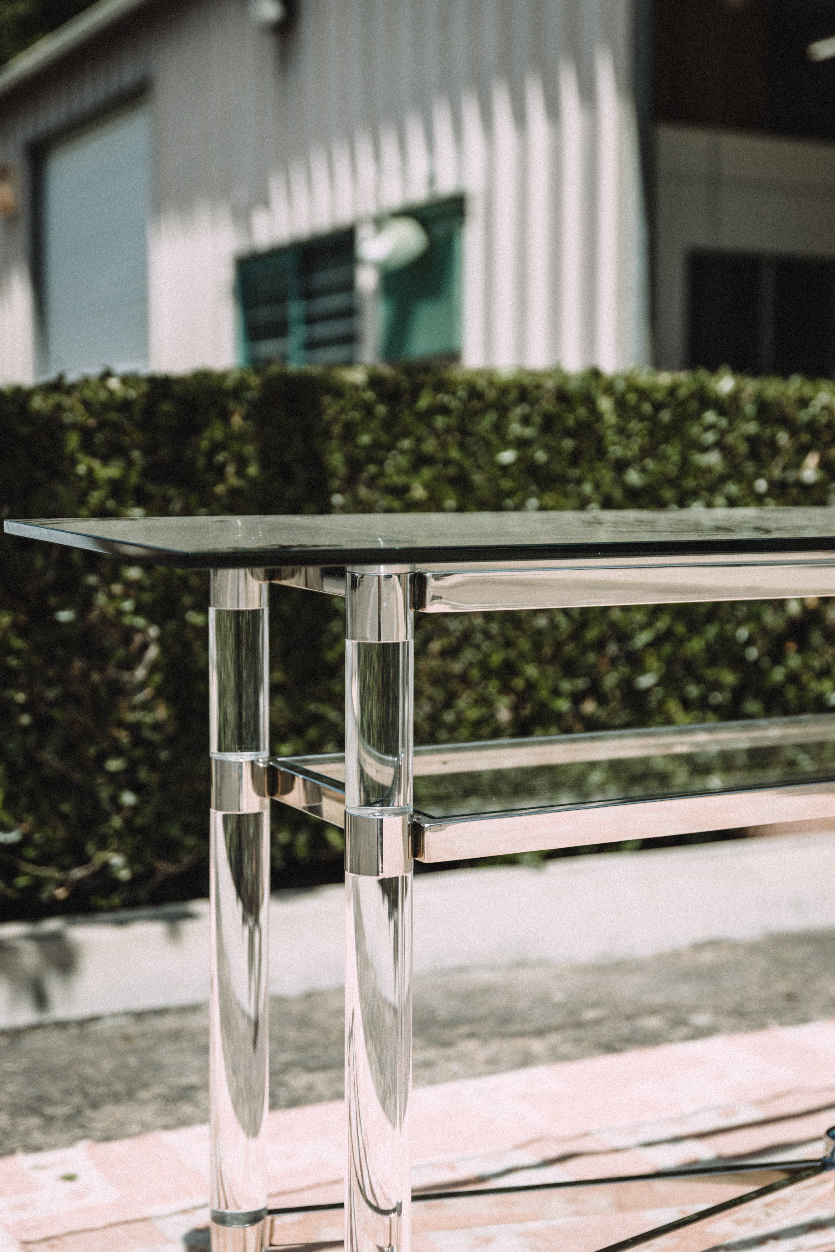 Modus Furniture Marilyn Glass Top Server Console