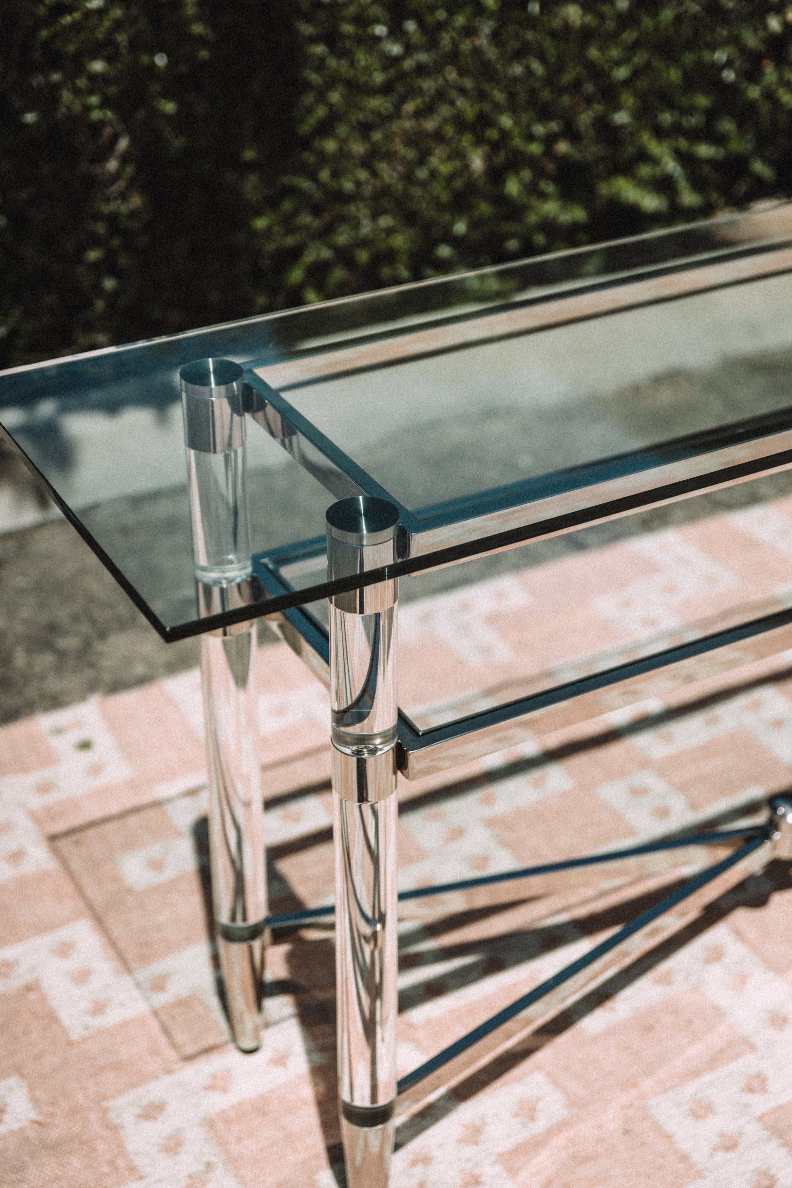 Modus Furniture Marilyn Glass Top Server Console