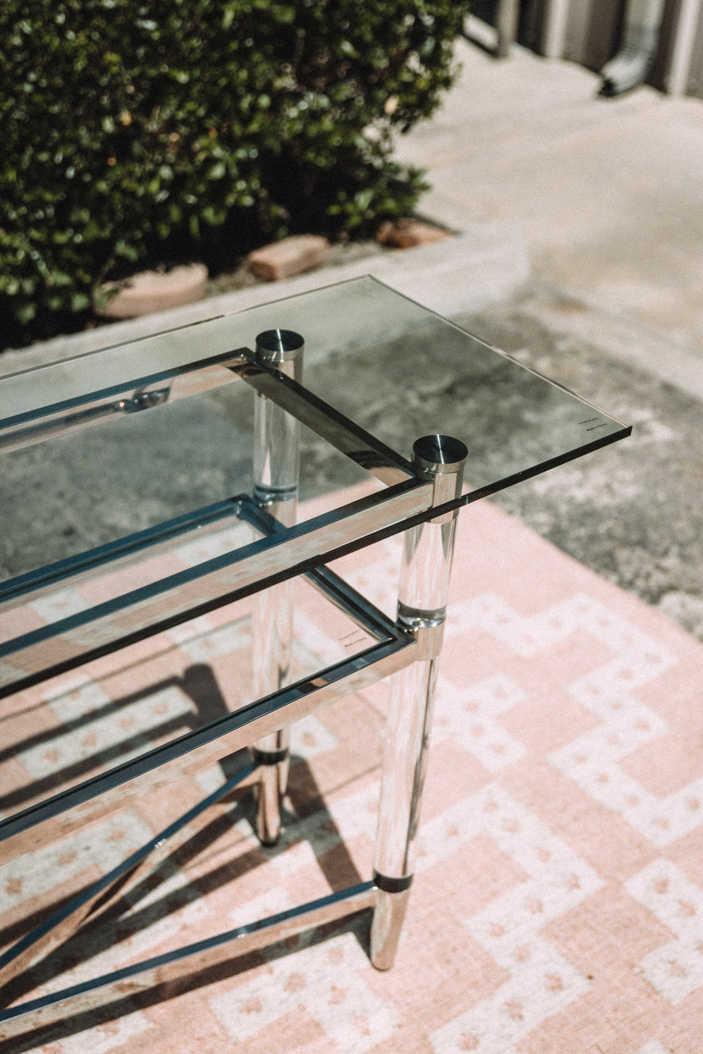 Modus Furniture Marilyn Glass Top Server Console
