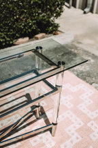 Modus Furniture Marilyn Glass Top Server Console