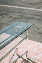 Modus Furniture Marilyn Glass Top Server Console