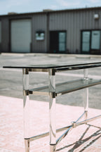 Modus Furniture Marilyn Glass Top Server Console