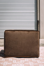 Interior Define Simon Chair in Brown Performance Velvet