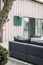 Dark Gray 3PC Loveseat Cloud Sectional