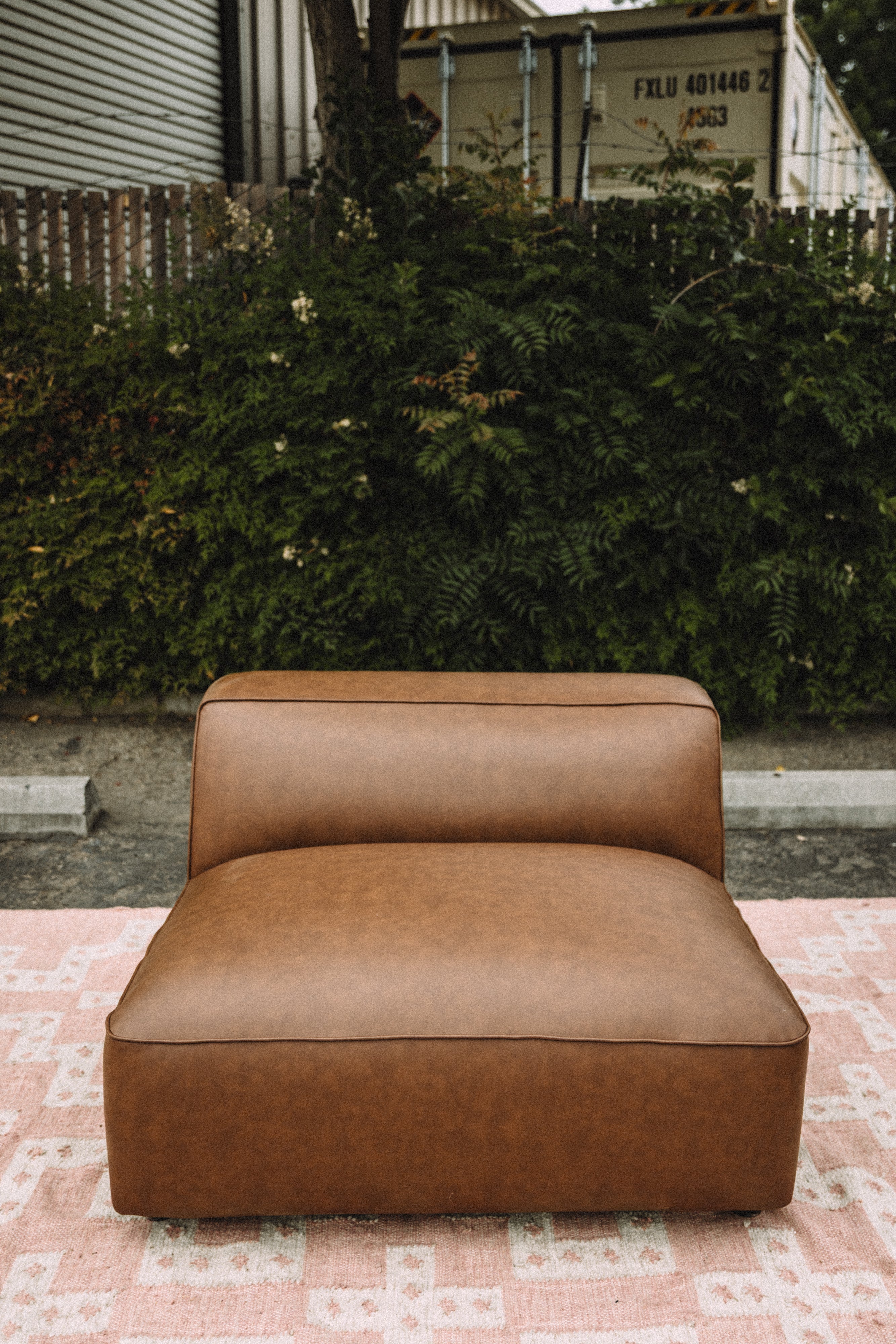 Modway Auren Vegan Leather Armless Chair