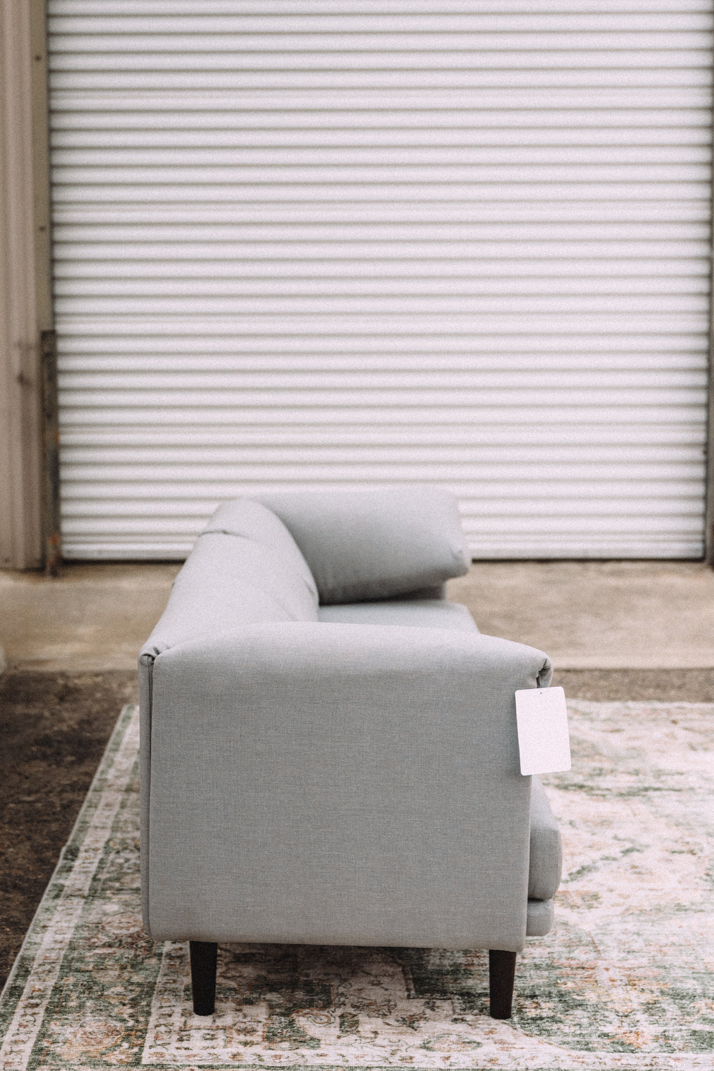 Burrow Range 3-Piece Sofa in Stone Grey
