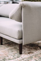 Burrow Range 3-Piece Sofa in Stone Grey