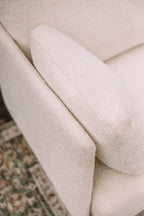 Burrow Field 3-Piece Sofa in Ivory Bouclé