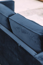 APT2B Catalina Navy Velvet Sofa