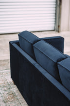 APT2B Catalina Navy Velvet Sofa