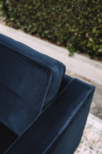 APT2B Catalina Navy Velvet Sofa