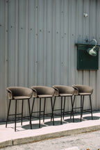 HEM Kendo Bar Chairs in Rosewood (Set of 2)