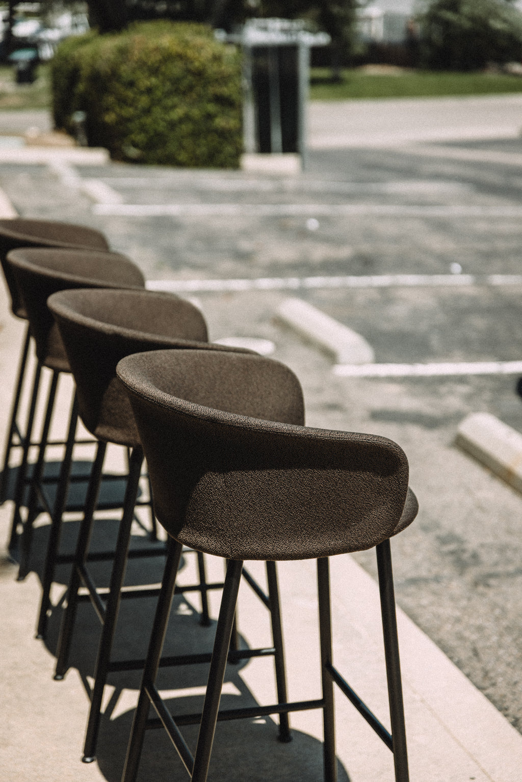 HEM Kendo Bar Chairs in Rosewood (Set of 2)