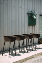 HEM Kendo Bar Chairs in Rosewood (Set of 2)