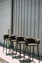 HEM Kendo Bar Chairs in Rosewood (Set of 2)