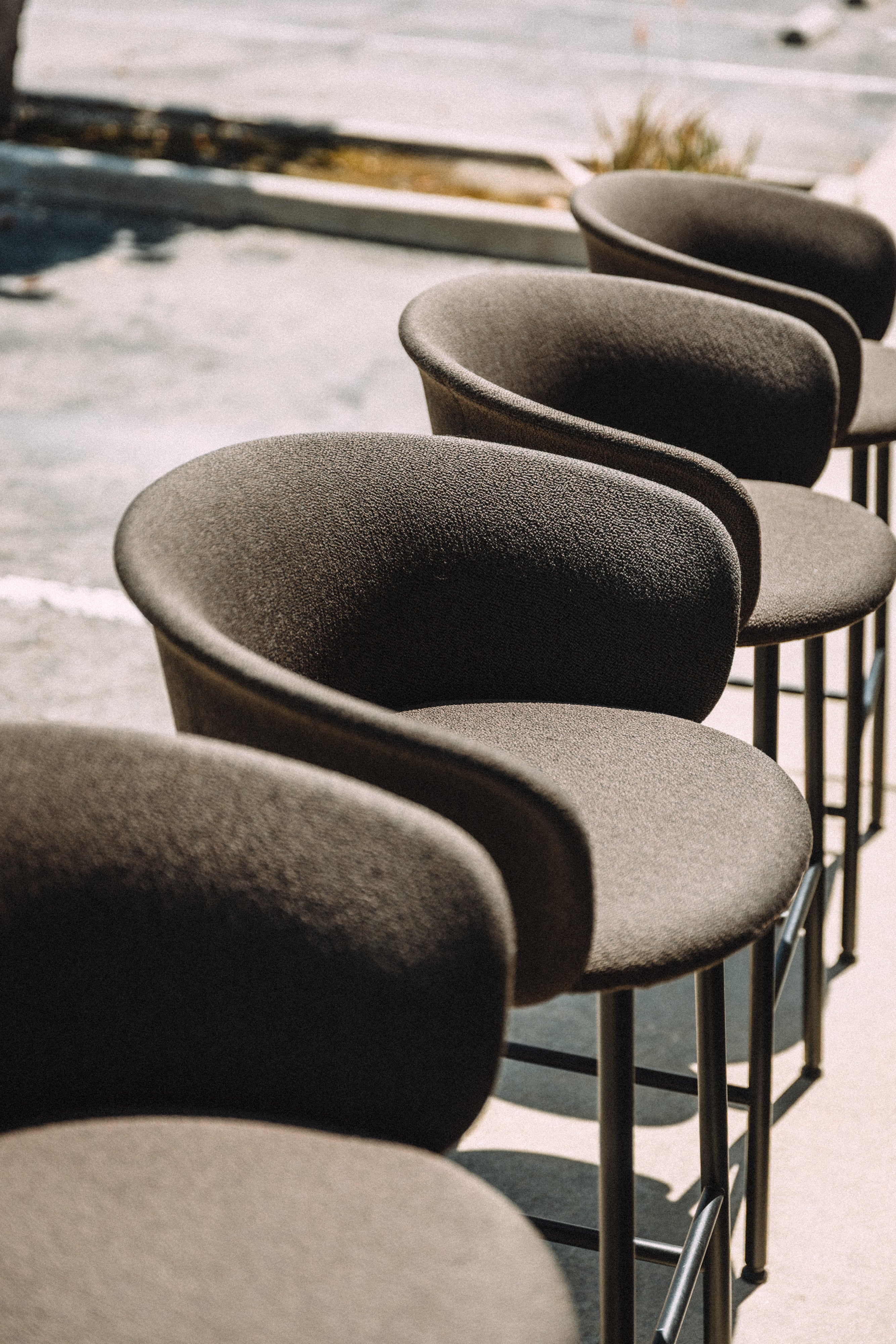 HEM Kendo Bar Chairs in Rosewood (Set of 2)