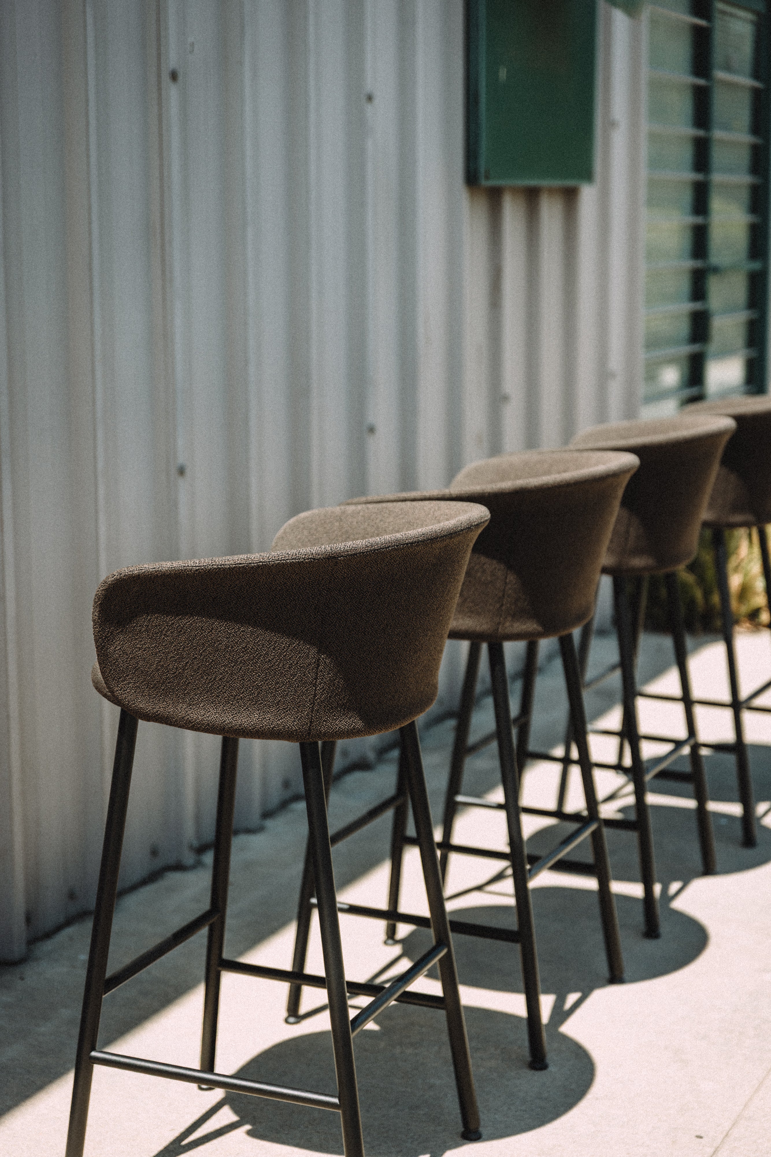HEM Kendo Bar Chairs in Rosewood (Set of 2)