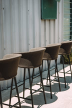 HEM Kendo Bar Chairs in Rosewood (Set of 2)
