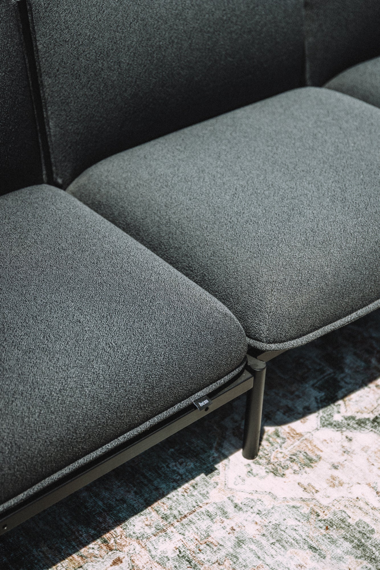 HEM Kumo 3 Seater Sofa Sectional Graphite