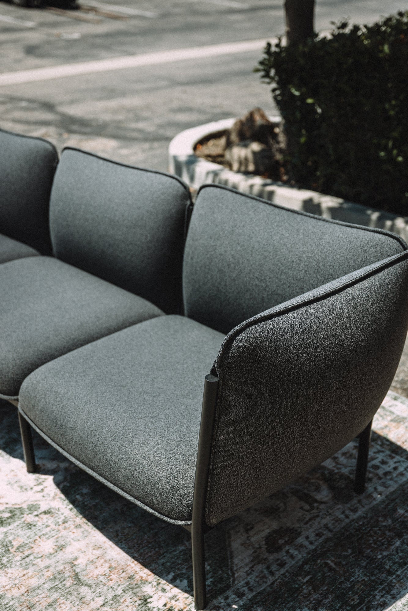 HEM Kumo 3 Seater Sofa Sectional Graphite