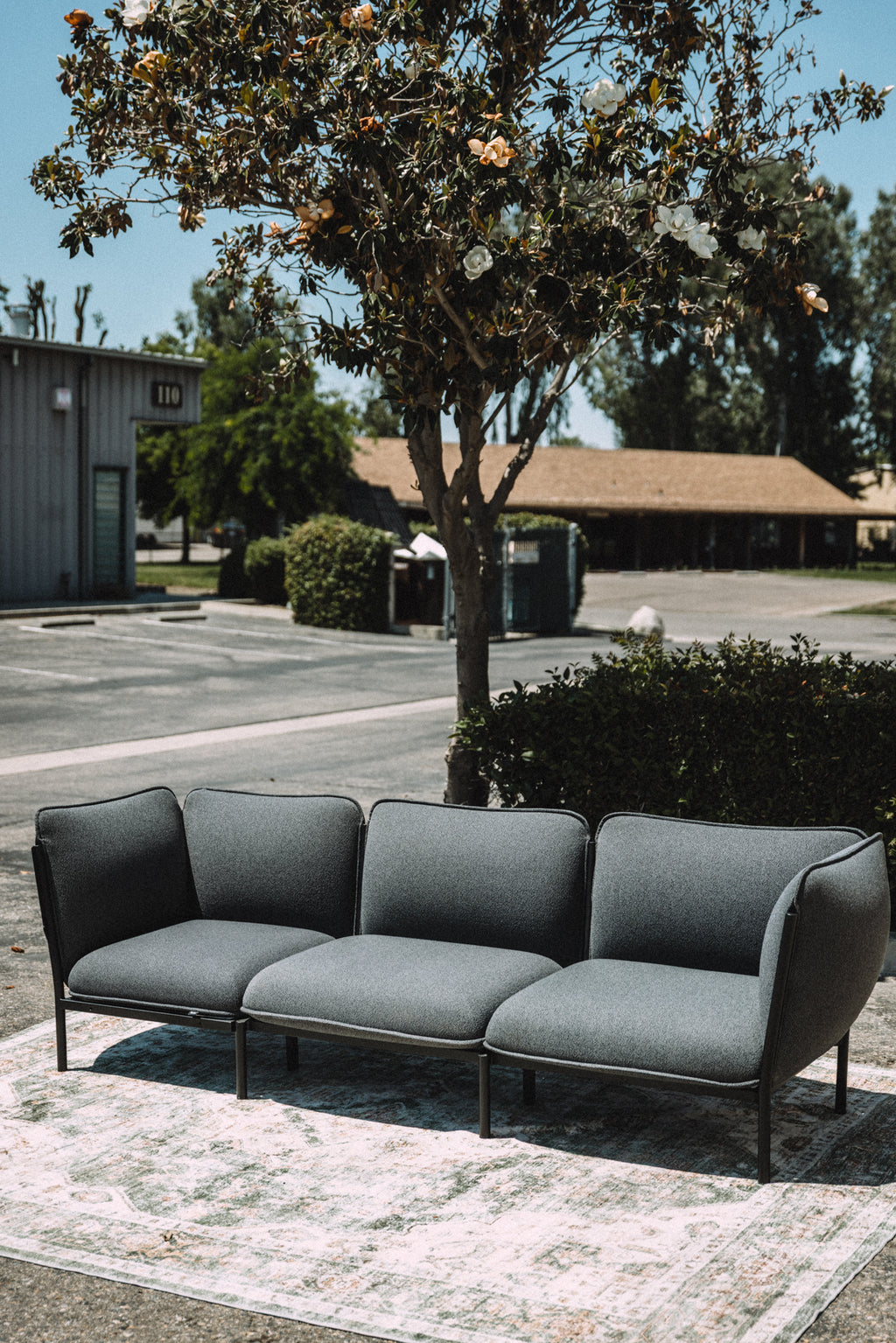 HEM Kumo 3 Seater Sofa Sectional Graphite