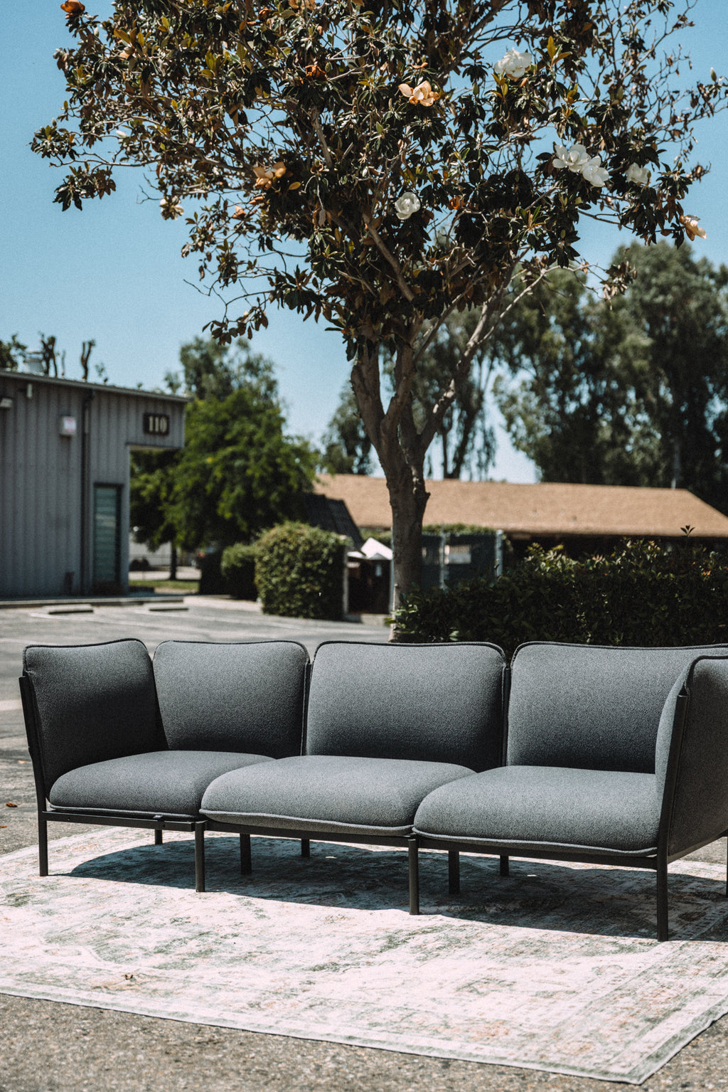 HEM Kumo 3 Seater Sofa Sectional Graphite