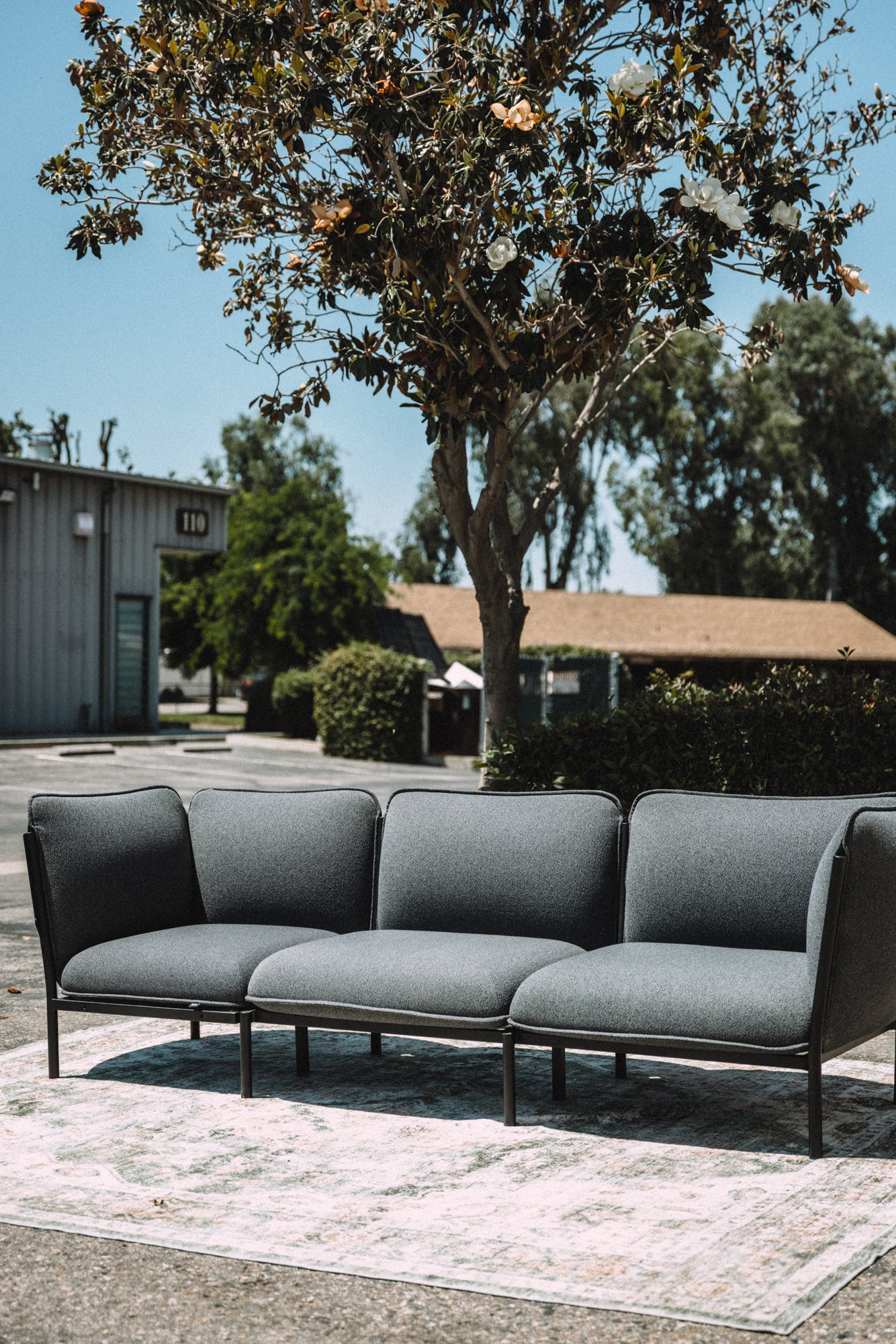 HEM Kumo 3 Seater Sofa Sectional Graphite